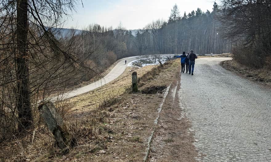 Droga serpentynowa - punkt widokowy Patelnia