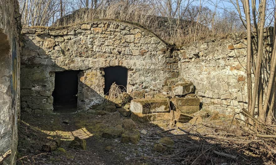 Lower Castle in Rożnów - condition as of spring 2025
