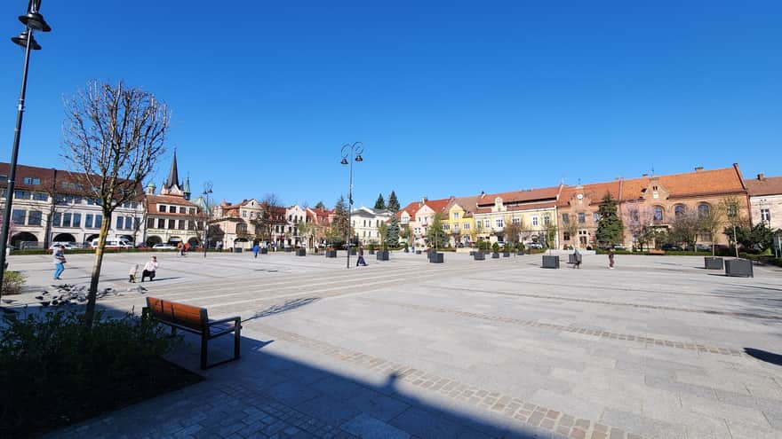 Rynek w Myślenicach