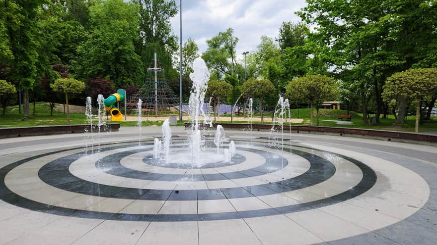 Jordan Garden in Jacek Kuroń Park in Kazimierz Górniczy District, Sosnowiec