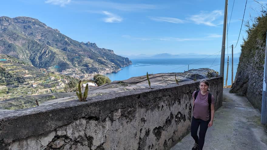 Widok na zatoki Maiori i Minori