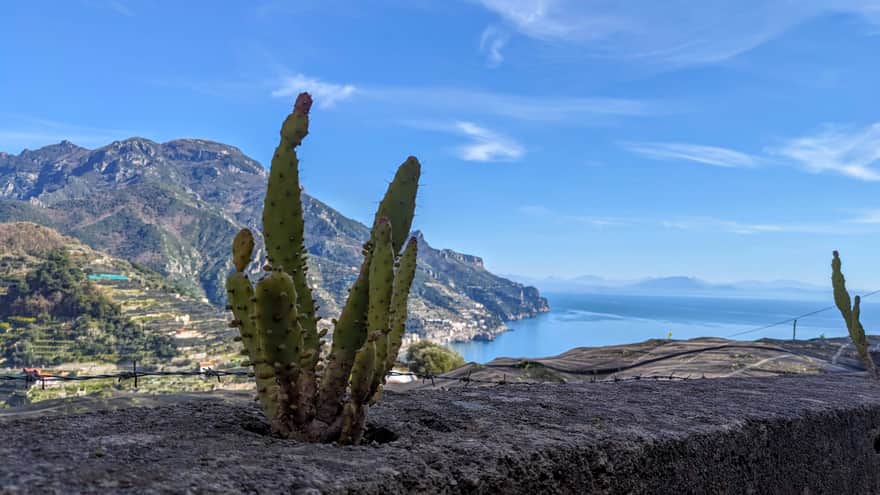 Widok na zatoki Maiori i Minori
