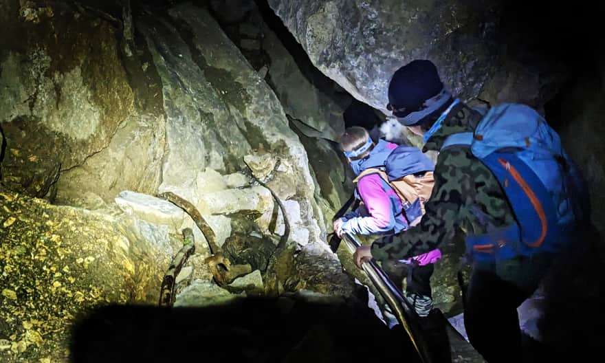 Mroźna Cave in the Tatra Mountains