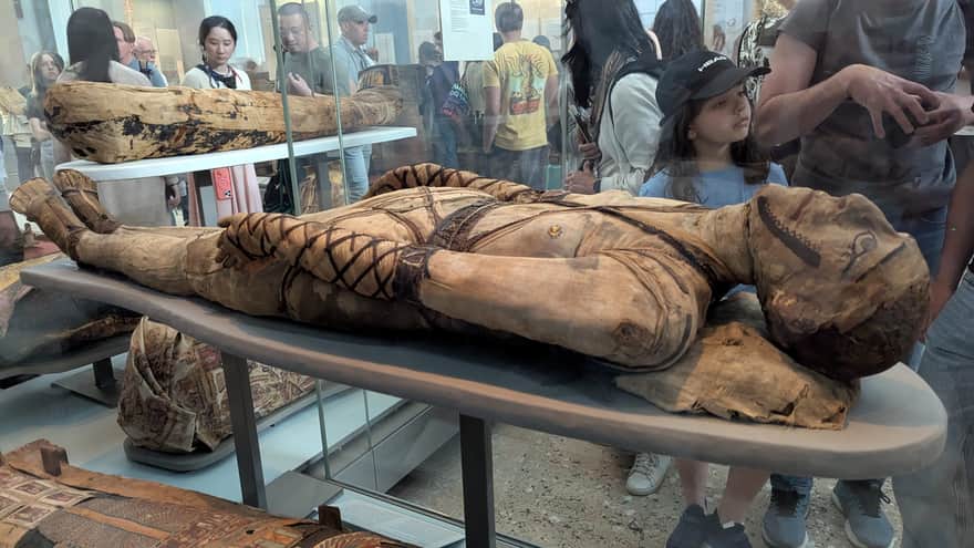Mumie egipskie, British Museum w Londynie