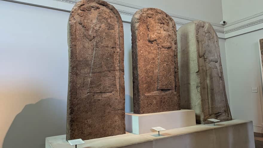 Eksponaty z Mezopotamii, British Museum w Londynie
