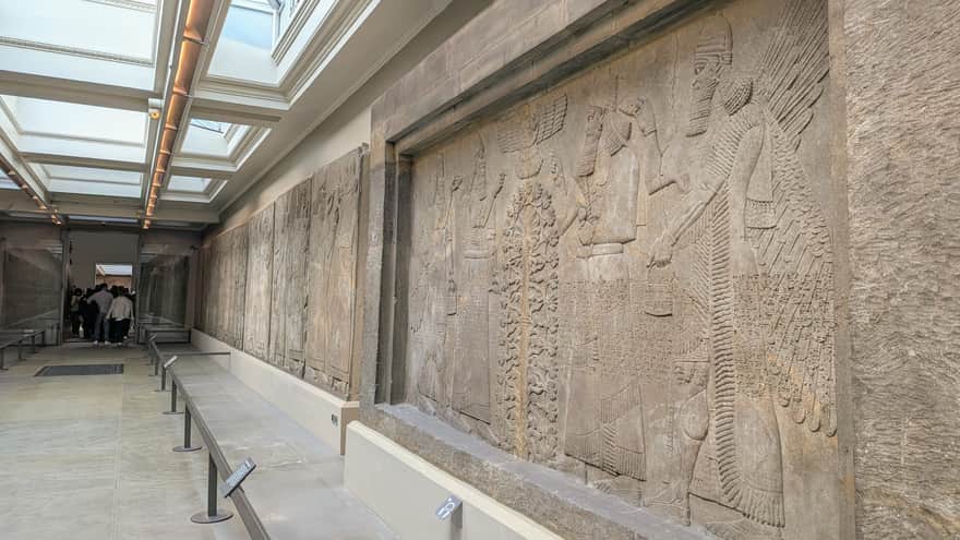 Eksponaty z Mezopotamii, British Museum w Londynie