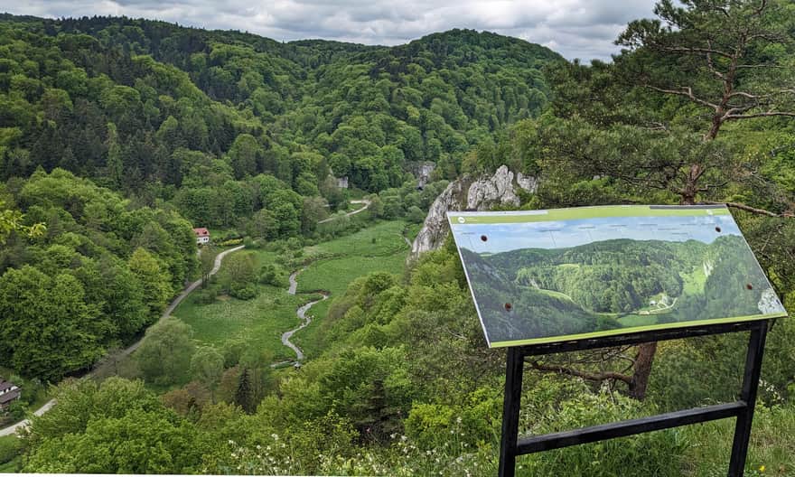 Zielony szlak - punkt widokowy na Górze Koronnej