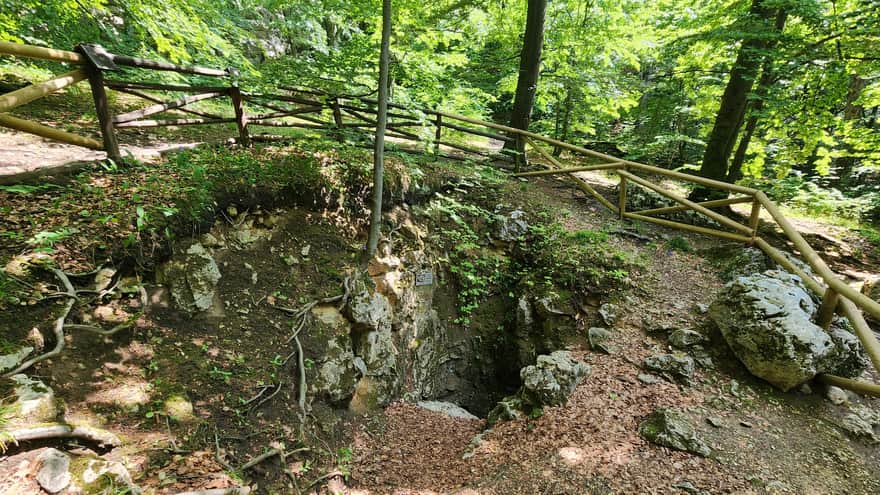 Studnia Zygmunta, Rezerwat Sokole Góry