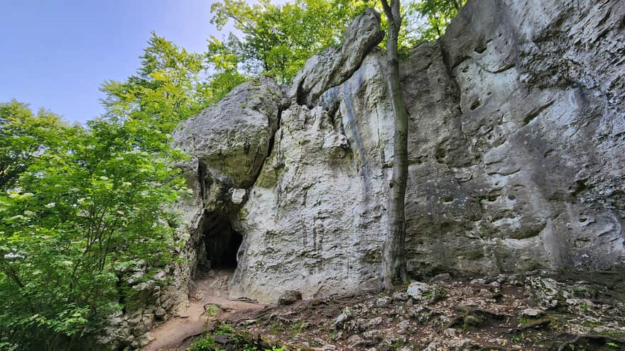 Schronisko w Amfiteatrze, Rezerwat Sokole Góry