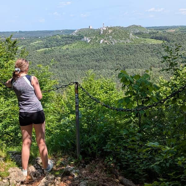 Wejście na punkt widokowy na skale Bonifacy - krótka i szybka pętelka przez najpiękniejszy zakątek rezerwatu "Sokole Góry"