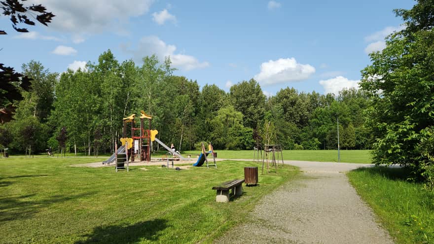 Playground in Lisiniec Park