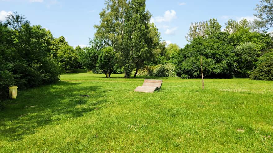Meadow by the Pacific Lake