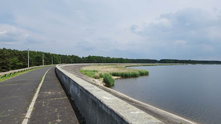 Zielony szlak wokół zbiornika Poraj
