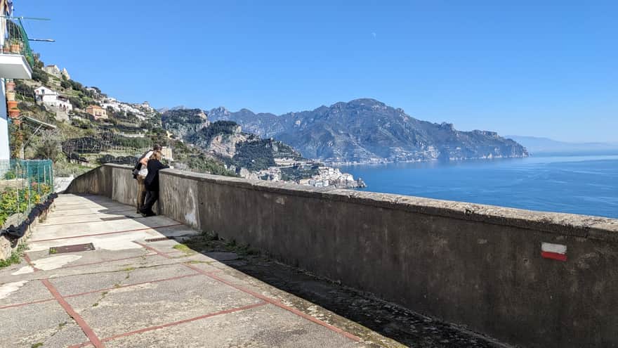 Walk Along Via Annunziatella in Amalfi