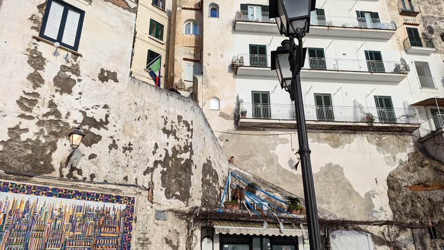 Walking from Amalfi to Atrani
