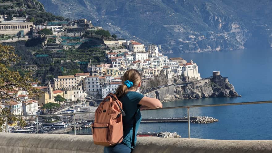 Walk Along Via Annunziatella in Amalfi