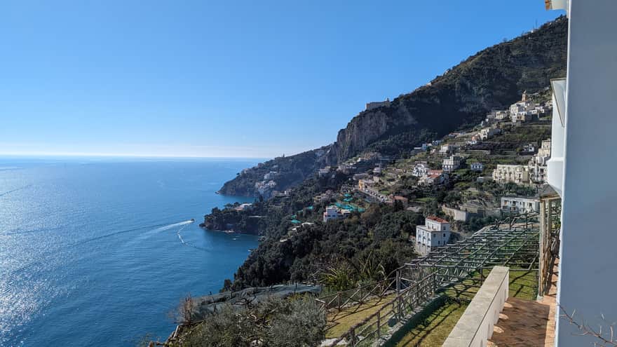 Walk Along Via Annunziatella in Amalfi