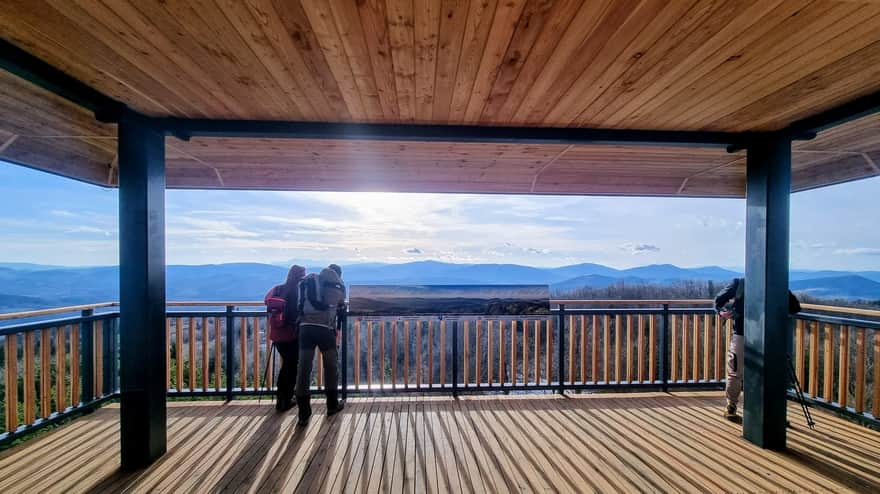 Kamionna, 802 meters above sea level. Observation tower terrace. Photo by Tomasz Pawłowski