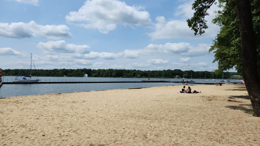 Plaża jezioro Paprocany, Tychy