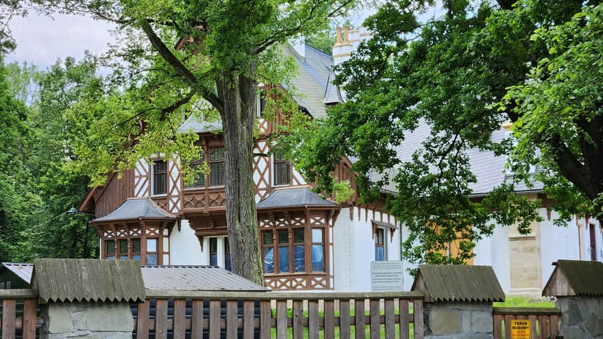 Zameczek Myśliwski Promnice, jezioro Paprocany, Tychy