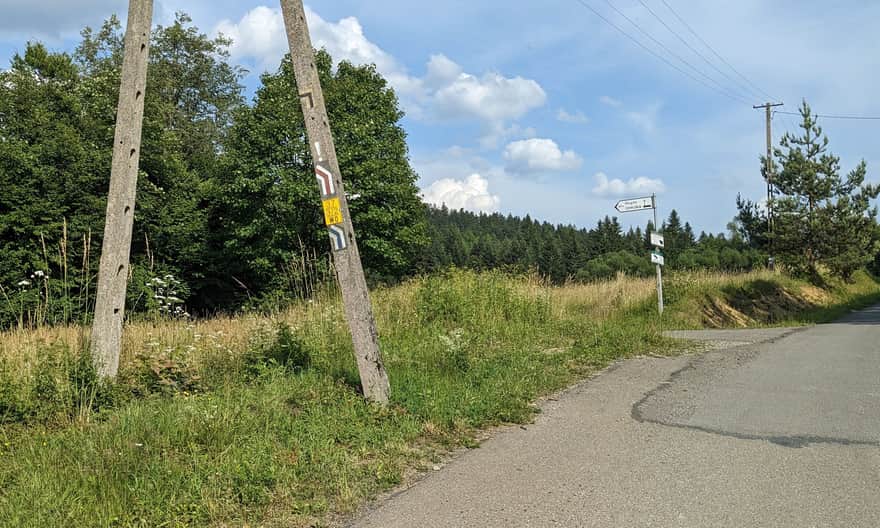 Czerwony szlak Komańcza - Duszatyn