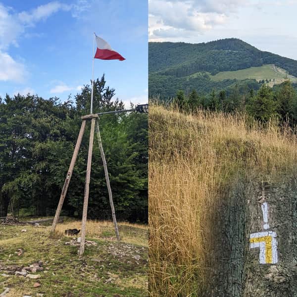 Żółty szlak na Małą Czantorię