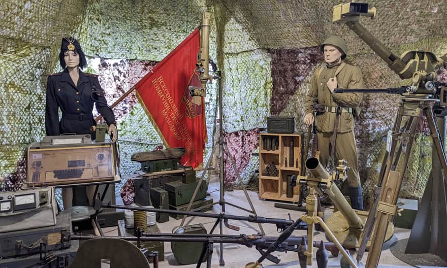 Fort Zachodni w Świnoujściu. Wystawa muzealna