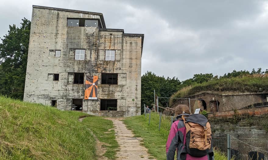 Fort Zachodni w Świnoujściu - wieża obserwcyjna