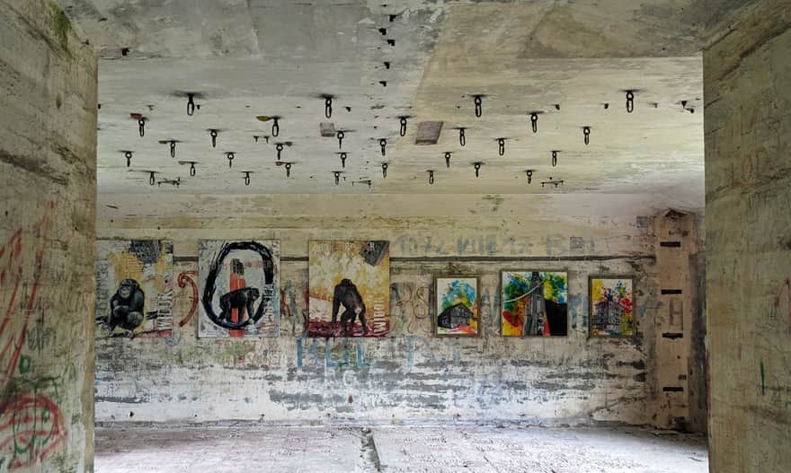 Fort Zachodni w Świnoujściu. Wystaw sztuki współczesnej w wieży obserwacyjnej