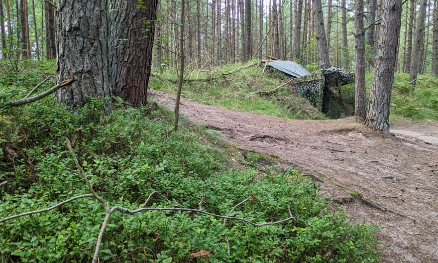 Podziemne Miasto na Wyspie Wolin - wejście do kompleksu podziemnych schronów i korytarzy