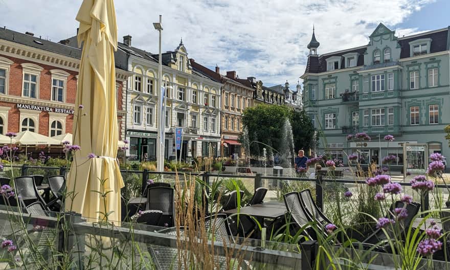 Plac Wolności w Centrum Świnoujścia