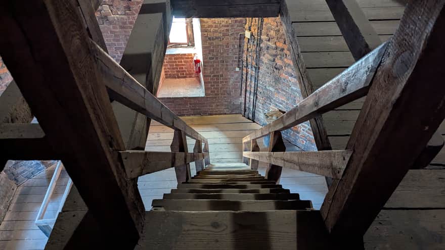 Wejście na wieżę Kościoła Wszystkich Świętych w Gliwicach