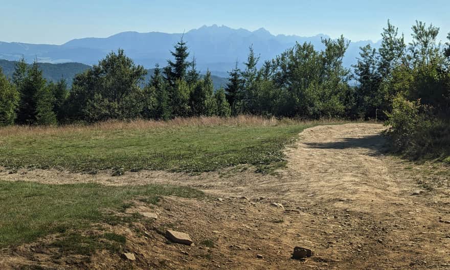  Gorc Młynieński - widok na Tatry