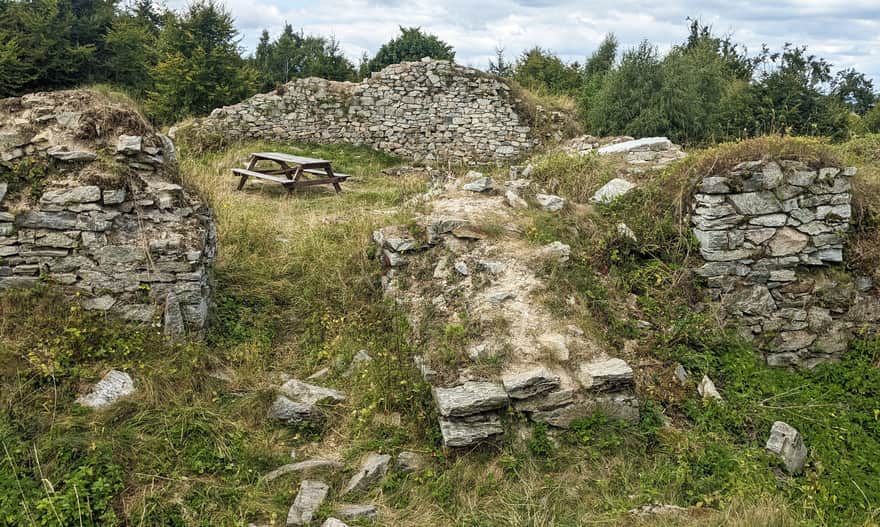 Ruiny Zamku Karpień - infrastruktura turystyczna