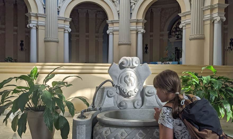 Lądek-Zdrój. Ogólnodostępna pijalnia wód mineralnych w Zdroju Wojciech