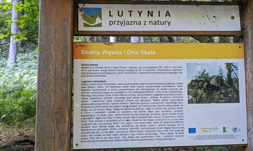 Z Lutyni na Borówkową Górę. Legenda o Orlej Skale