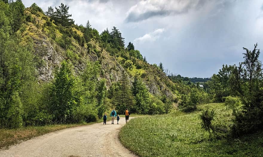 Rezerwat Przyrody Biała Woda, Pieniny