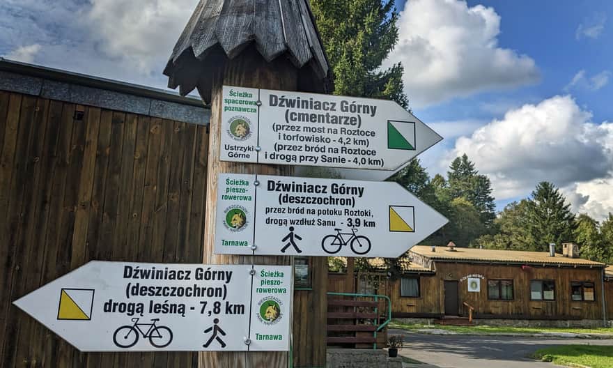 Tarnawa Niżna, Baza nad Roztokami