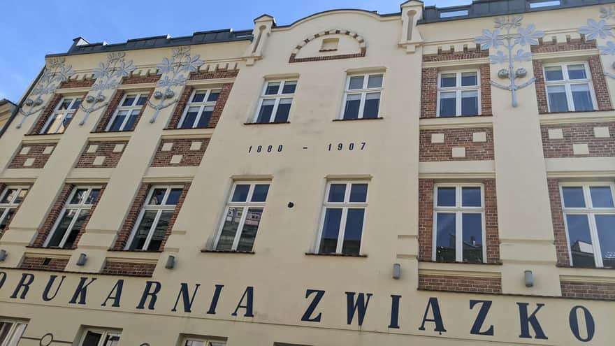 Budynek Drukarni Związkowej, ul. Mikołajska 13