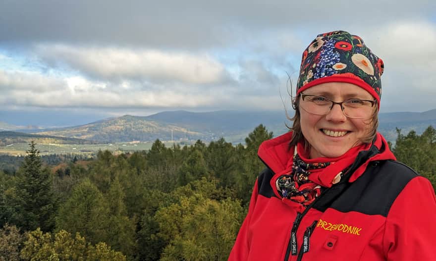 Marta Mleczko, przewodniczka po Beskidzie Niskim i Magurskim Parku Narodowym, fot. M. Raś