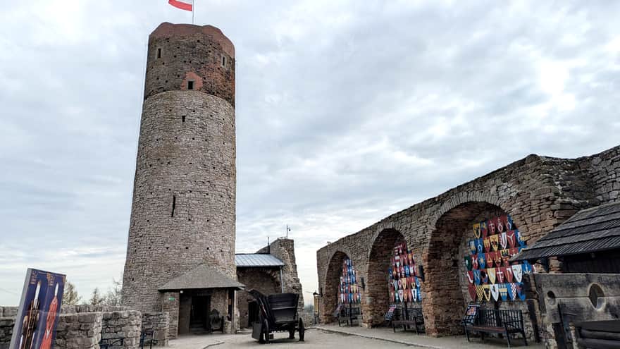 Zamek w Chęcinach - zwiedzanie