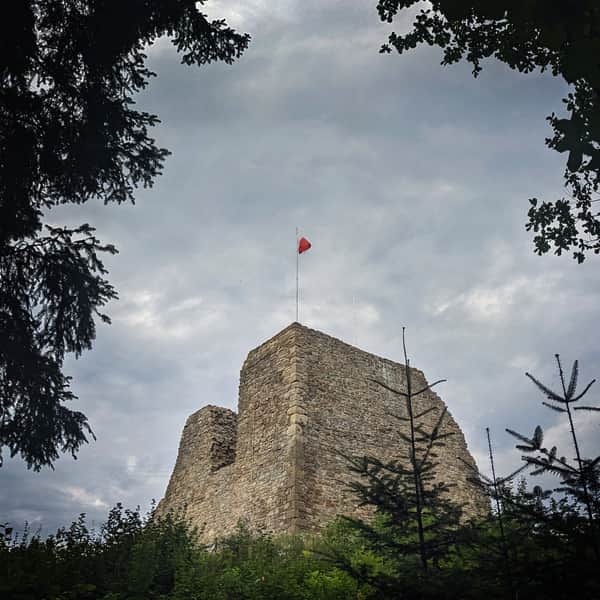 Zamek w Lanckoronie - legenda o diable