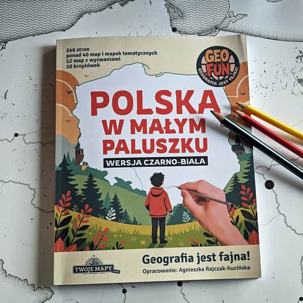 Zabawa z geografią dla dzieci: Polska w małym paluszku
