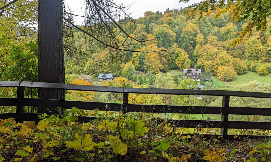 Ze Smardzowic do centrum Ojcowa - widok na Dolinę Prądnika