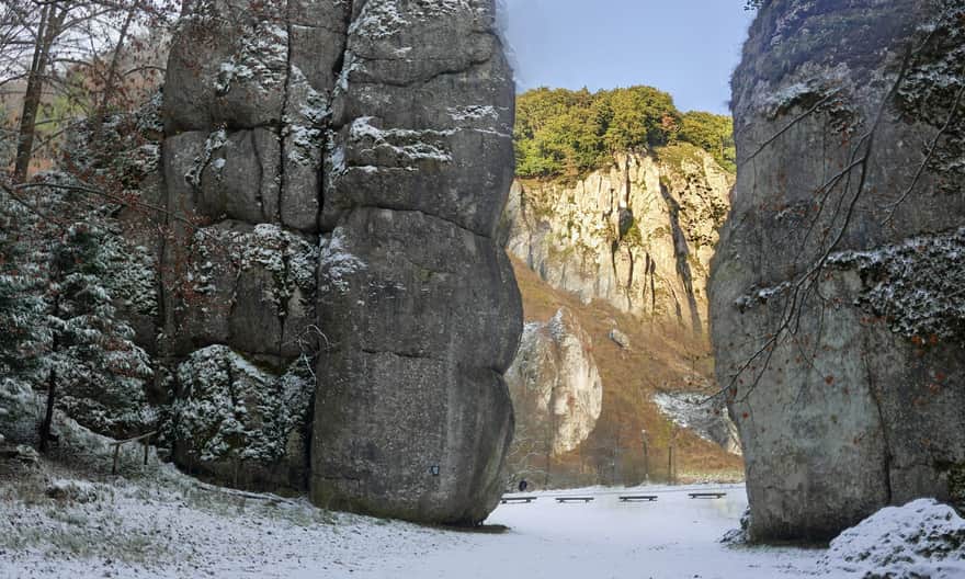 Ojcowski Park Narodowy: zimą i latem