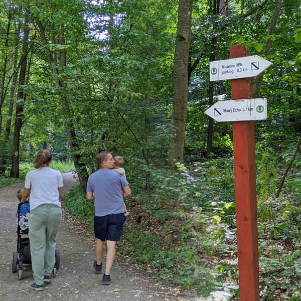 Ze Zwierzyńca do Stawów Echo