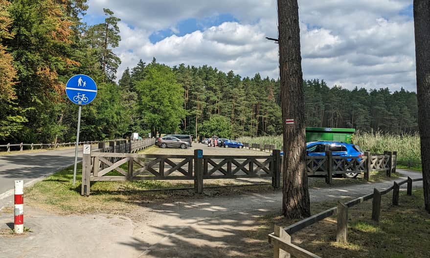 Parking przy Stawach Echo