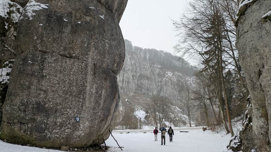 zima w Ojcowskim Parku Narodowym