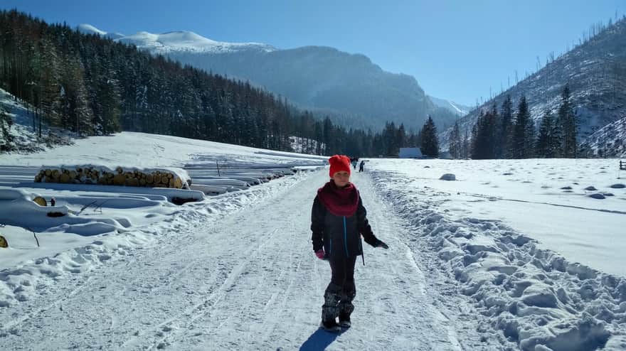 Dolina Kościeliska zimą