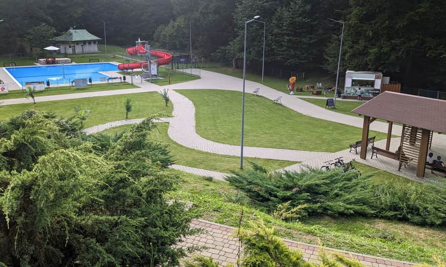 eren rekreacyjny w południowej cześci Iwonicza-Zdroju